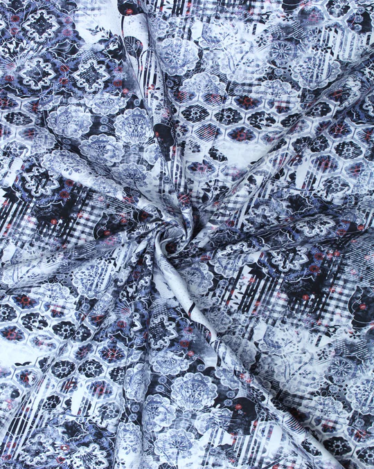 Printed Giza Cotton Fabric apparel fabric
